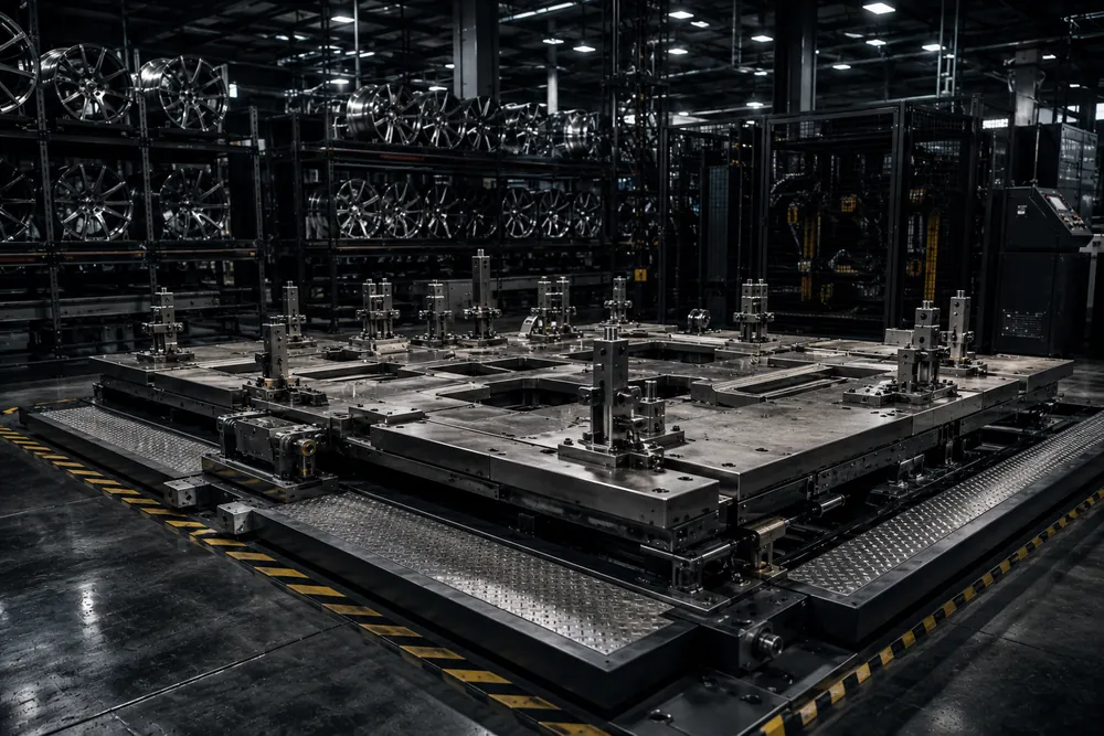The CT Alloy forge floor
