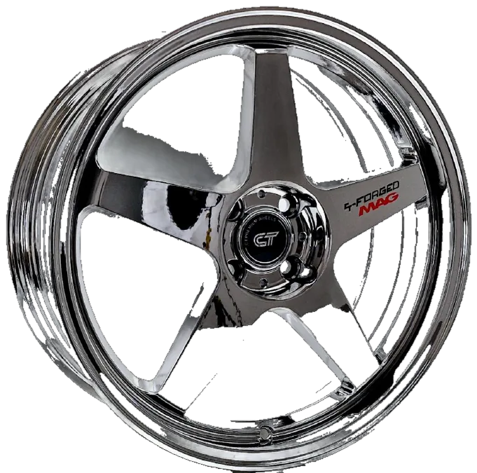 BY006 VcChrome 2-piece forged rim, 18×7.5 · 4×100 · ET40