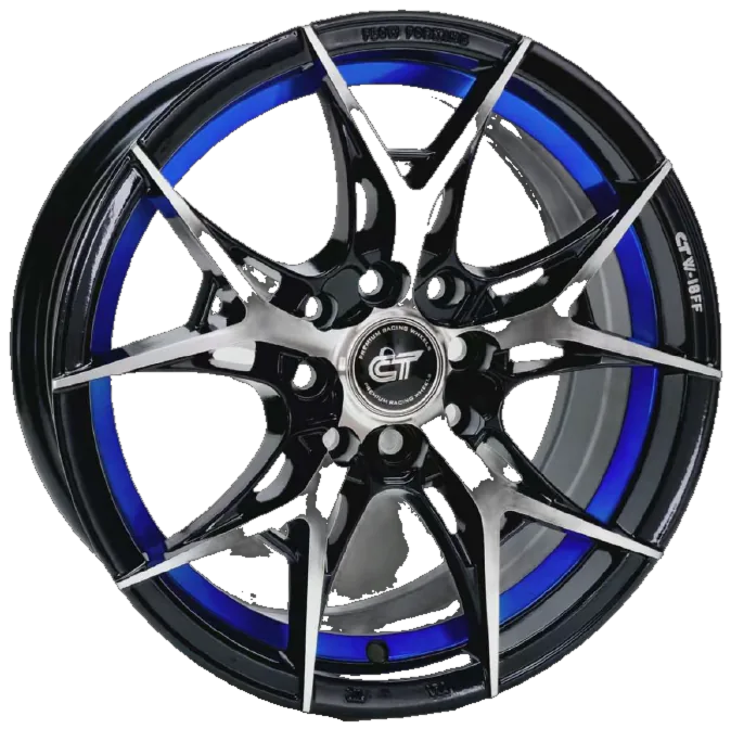 CFF018 BlueUnderCut cast rim, 15×6.5 · 8×100/114.3 · ET38