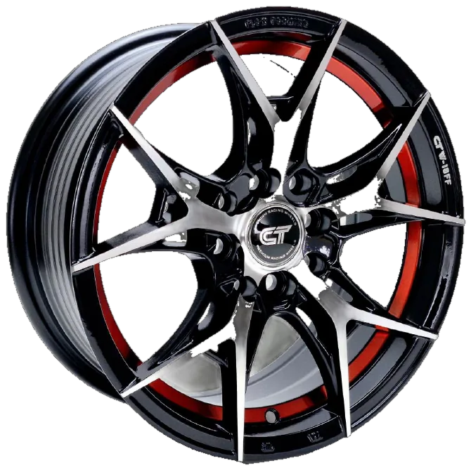 CFF018R RedUnderCut cast rim, 15×6.5 · 8×100/114.3 · ET38