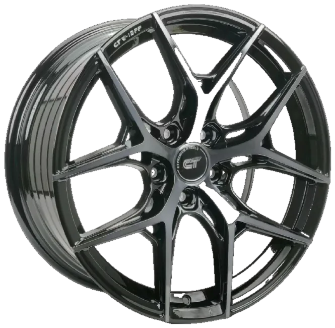 CFF018 BlackLacquer monoblock forged rim, 18×8.5 · 5×113 · ET40