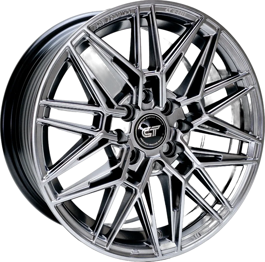 CFF022 RmpBlack cast rim, 15×6.5 · 8×100/114.3 · ET38