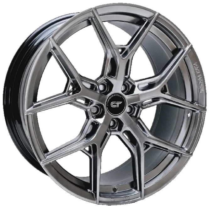 CFF10 HyperBlack monoblock forged rim, 19×8.5 · 5×108 · ET40