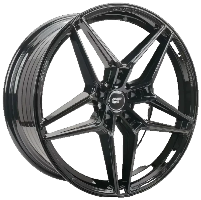 CFF10 PianoBlack monoblock forged rim, 20×8.5 · 5×113 · ET30