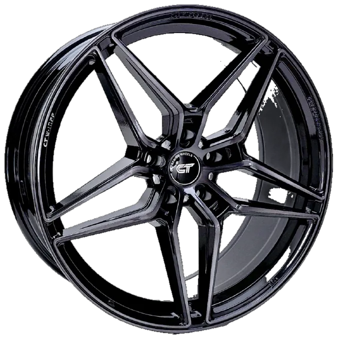 CFF10FF BlackLacquer flow-formed rim, 20×8.5 · 5×120 · ET32
