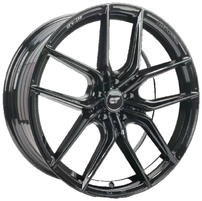 CFF12 PianoBlack monoblock forged rim, 20×8.5 · 5×113 · ET30